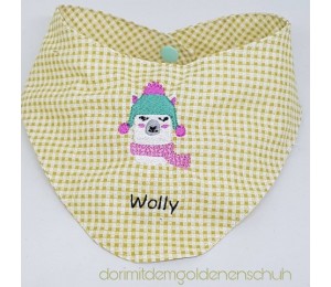 Stickdatei - Winter Lama Appli